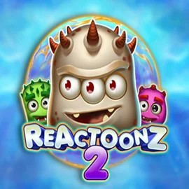 Reactoonz 2 game by Play’n GO – logo hosted on Casino Sky